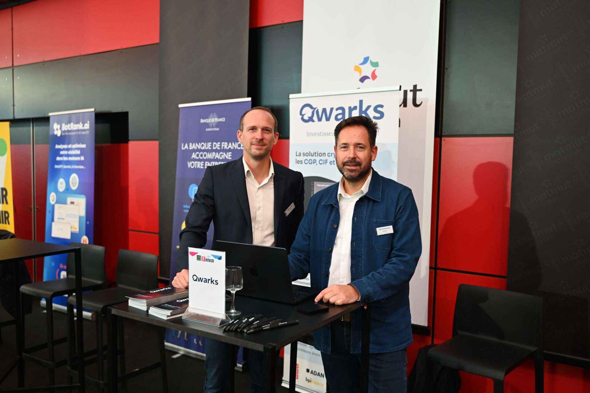 Team Qwards au forum fintech 2026