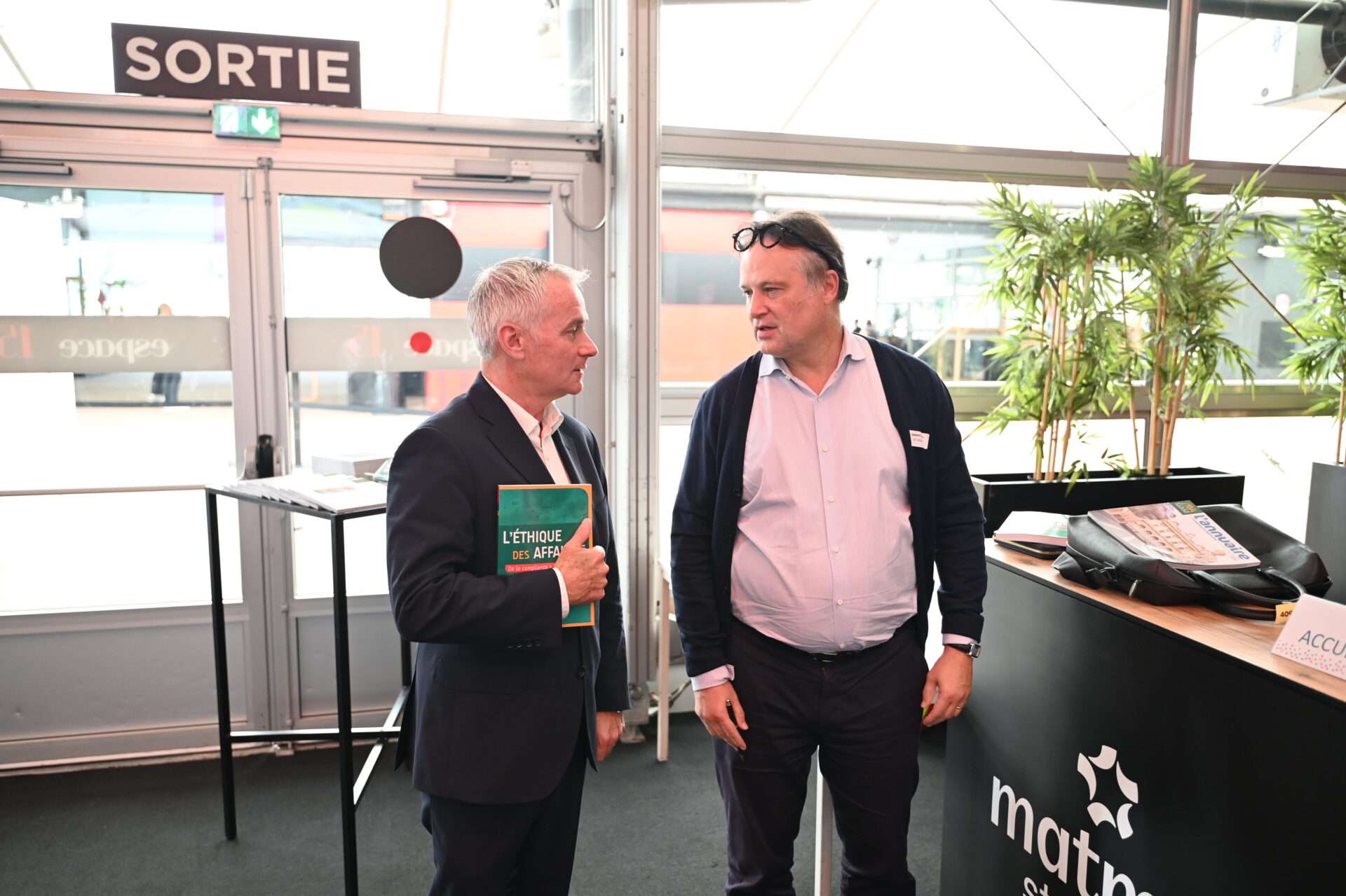 Guirec Penhoat et Gilles Sabart