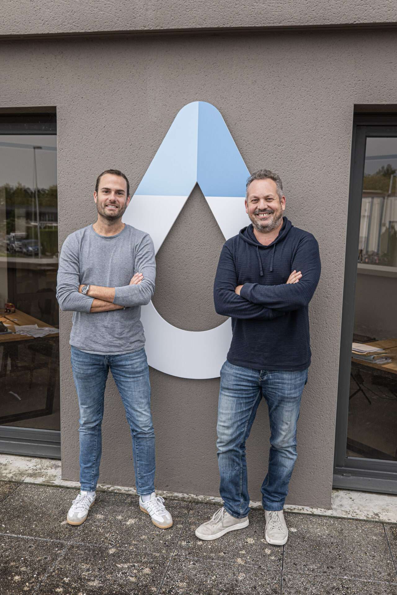 Mickael Ferry, Fondateur de FILTRABIO, Sas GAIA, Kostia Steckmeyer directeur recherche et développement et co-fondateur de Filtrabio